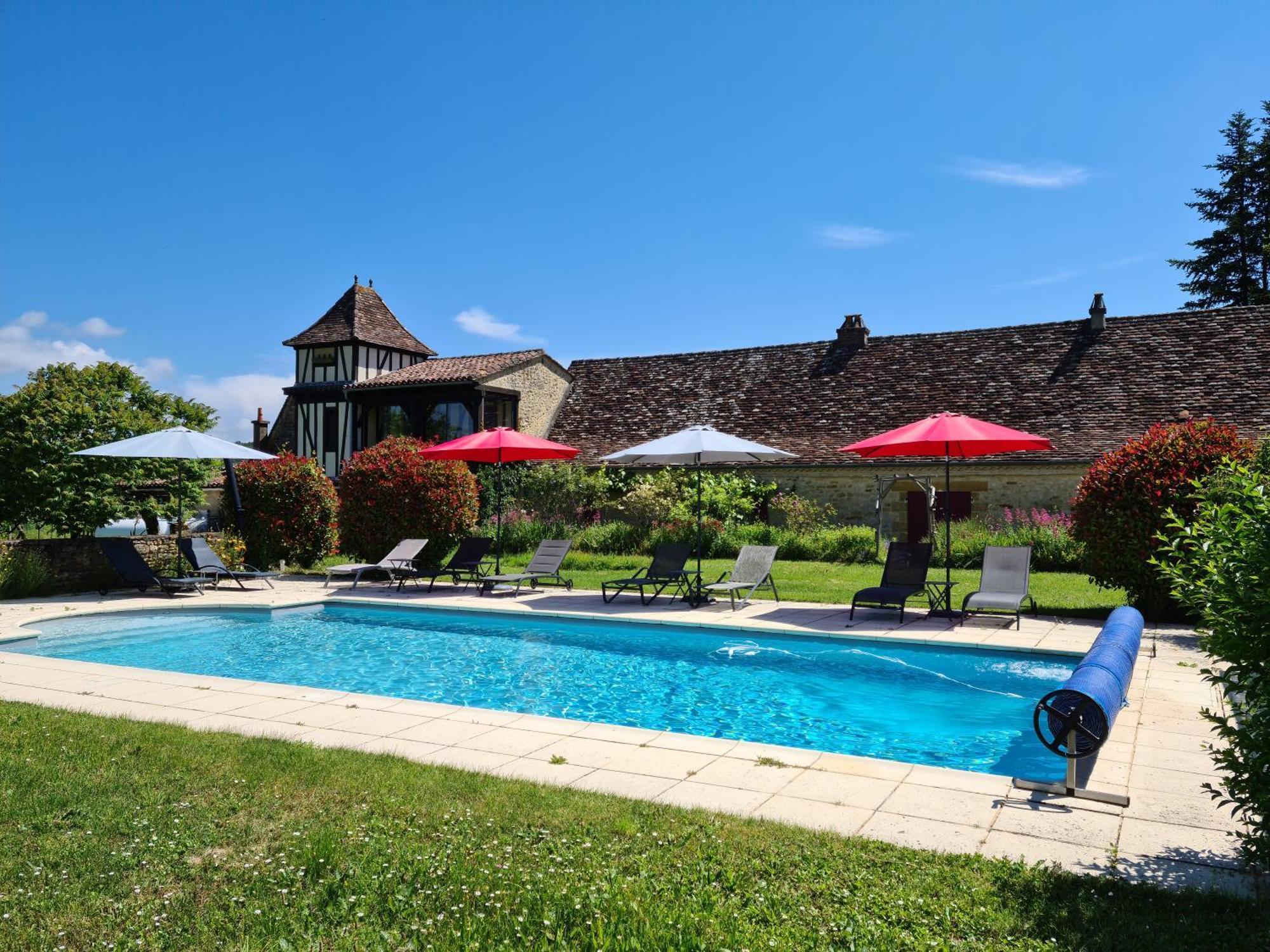 La Ferme De L'Embellie Gites Et Chambres D'Hotes Le Buisson-de-Cadouin Kültér fotó