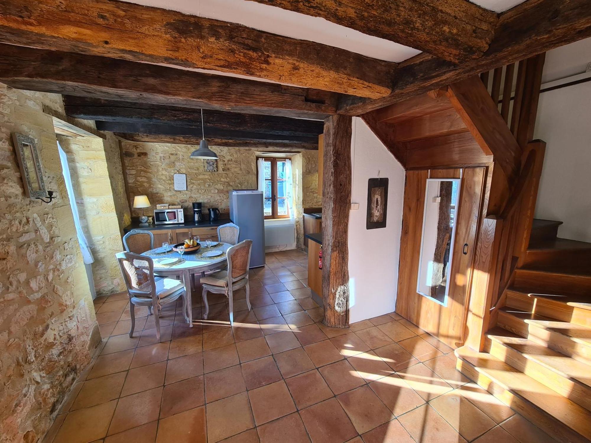 La Ferme De L'Embellie Gites Et Chambres D'Hotes Le Buisson-de-Cadouin Kültér fotó